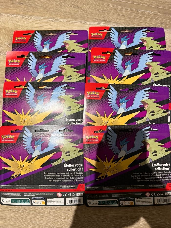 Lot de 8 duo pack coffret cartes Pokémon - photo numéro 3
