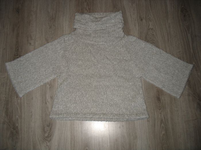 Pull court gris "Liorina" - Neuf - Taille 1 - n°01 - photo numéro 2