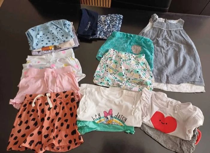 Vêtements été fille 12 mois