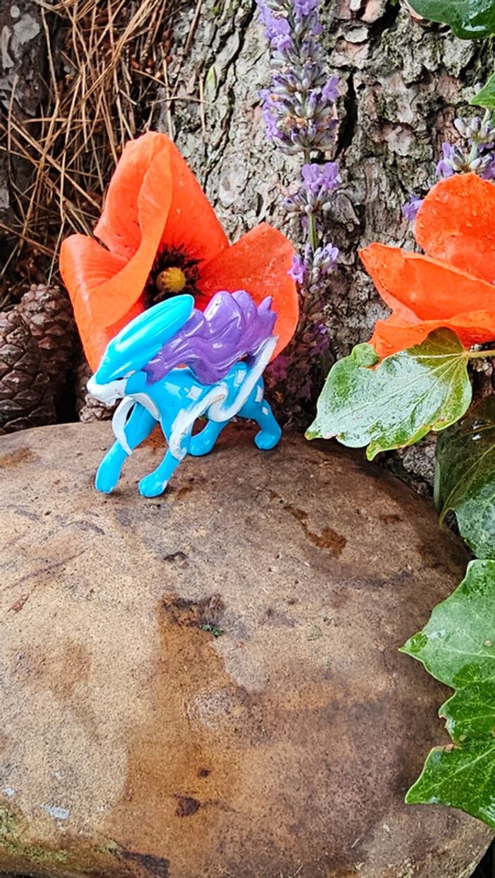 Super figurine Pokemon Nintendo tomy C.G.T.S.J suicune - photo numéro 4