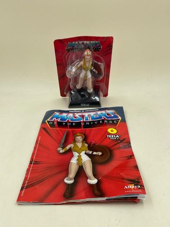 Livre + figurine Masters Of The Universe Teela Neuf