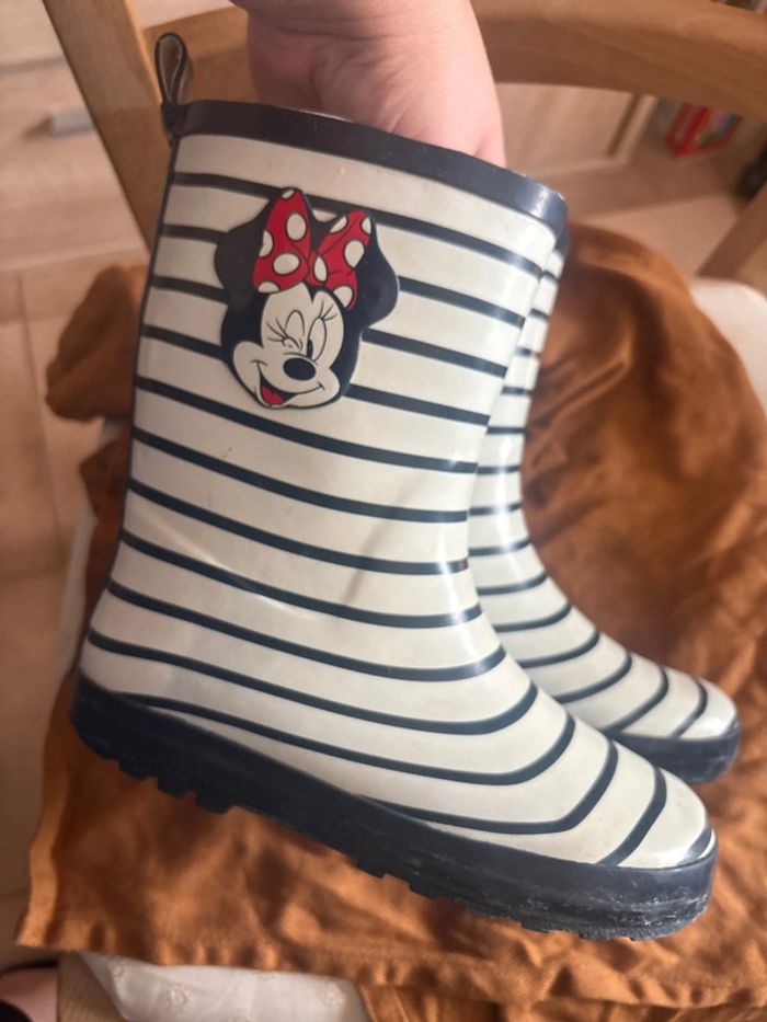 Bottes de pluie Minnie pointure 31 - photo numéro 4