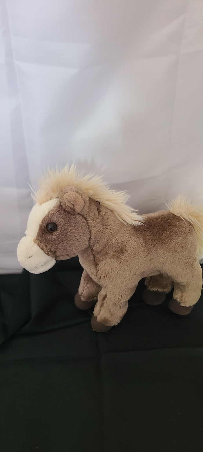 Peluche Toys R Us Soft Palomino bébé poulain cheval poney - photo numéro 5