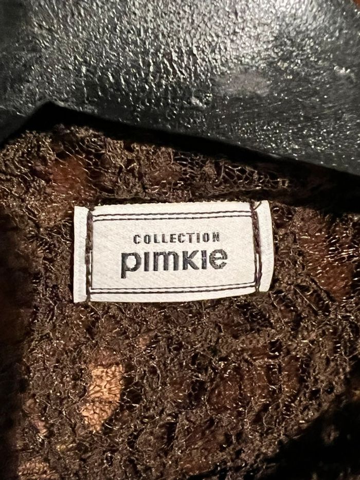 Très joli pull marron - photo numéro 3