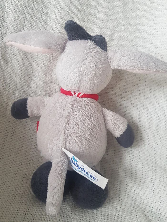 Peluche  Âne  Babydream - photo numéro 3