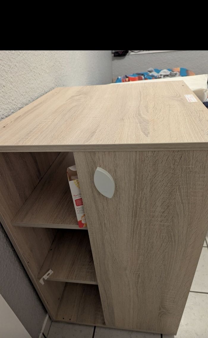 Table à langer commode