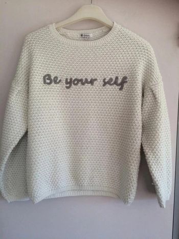 Pull blanc 36