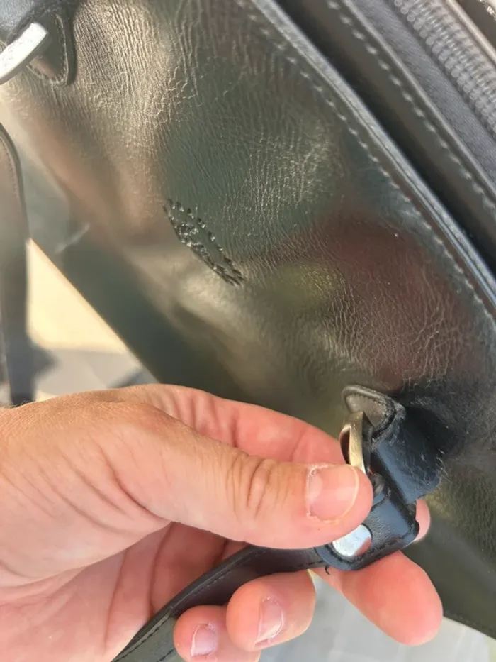 Sac de cours en cuir - photo numéro 17