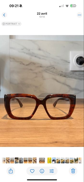 Lunette bottega veneta