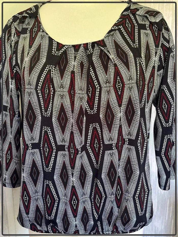 Blouse manche longue taille 42 marque cache cache * - photo numéro 2