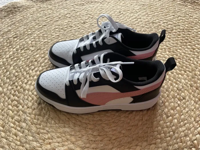 Baskets noir/blanc/rose 38 Puma - photo numéro 5