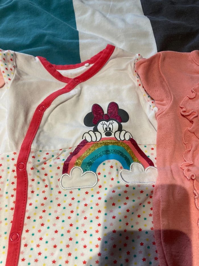 Lot de 3 pyjamas bébé fille - photo numéro 3