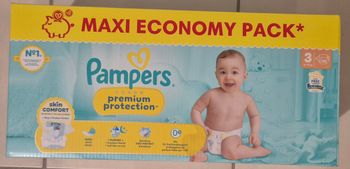 Couches pampers prenium protection T3