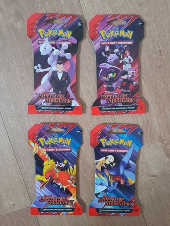 Pokémon Artset Booster EV10 | Rivalités Destinées - Neuf Scellé [FR]