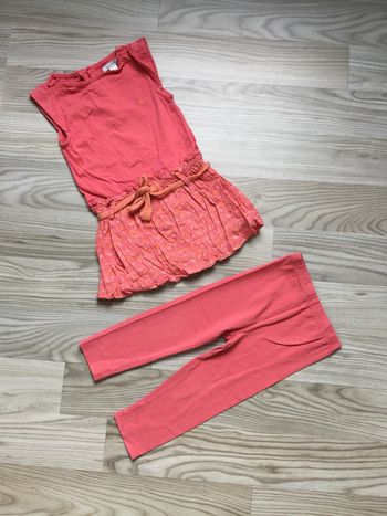 Ensemble robe legging obaibi 2 ans