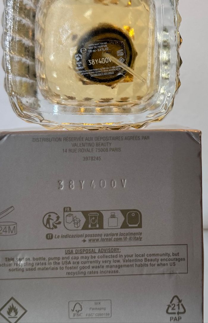Parfum Valentino born in Roma (the gold) 100ml - photo numéro 4