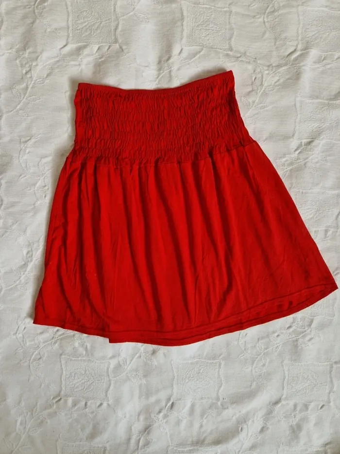 Top bustier rouge - photo numéro 3