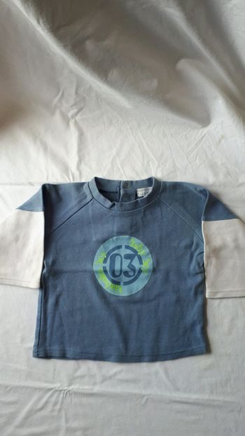 T-shirt manches longues 18 mois