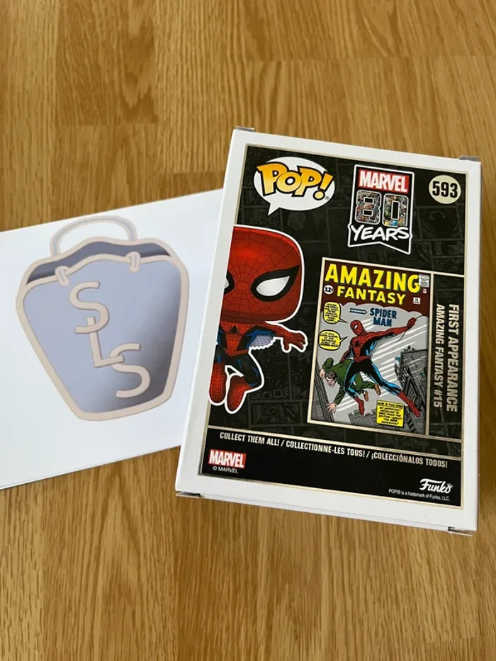 Funko Pop Marvel Spider-Man 80TH Première Apparition - photo numéro 3