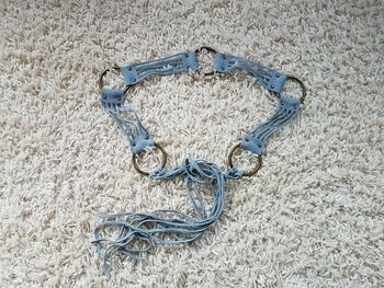 Ceinture daim et métal