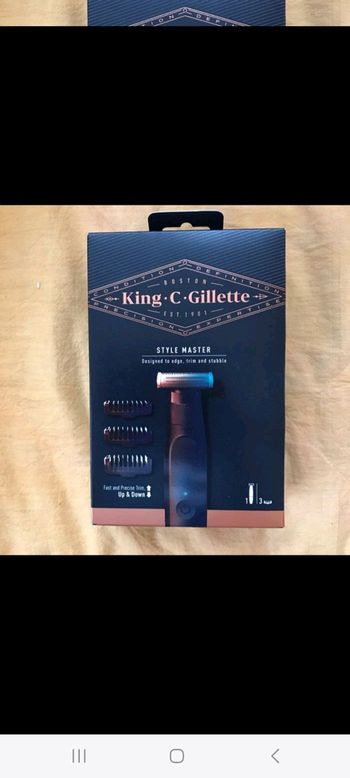 Tondeuse King Gillette 