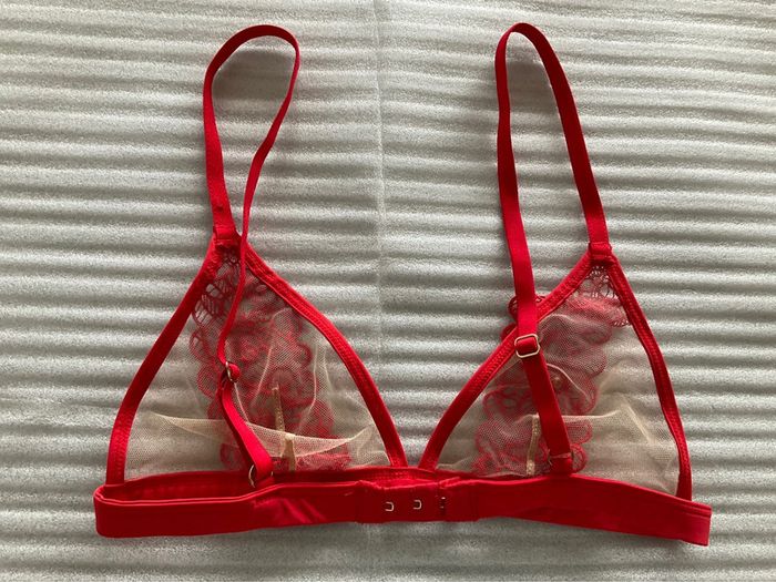 Soutien-gorge rouge Undiz - photo numéro 3