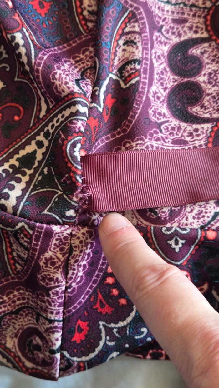 Robe de chez Riu taille 36 violet avec motif. - photo numéro 7