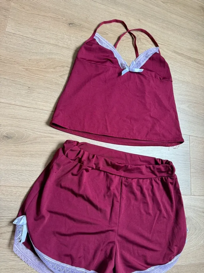 Ensemble pyjama Bordeaux M/38 - photo numéro 2