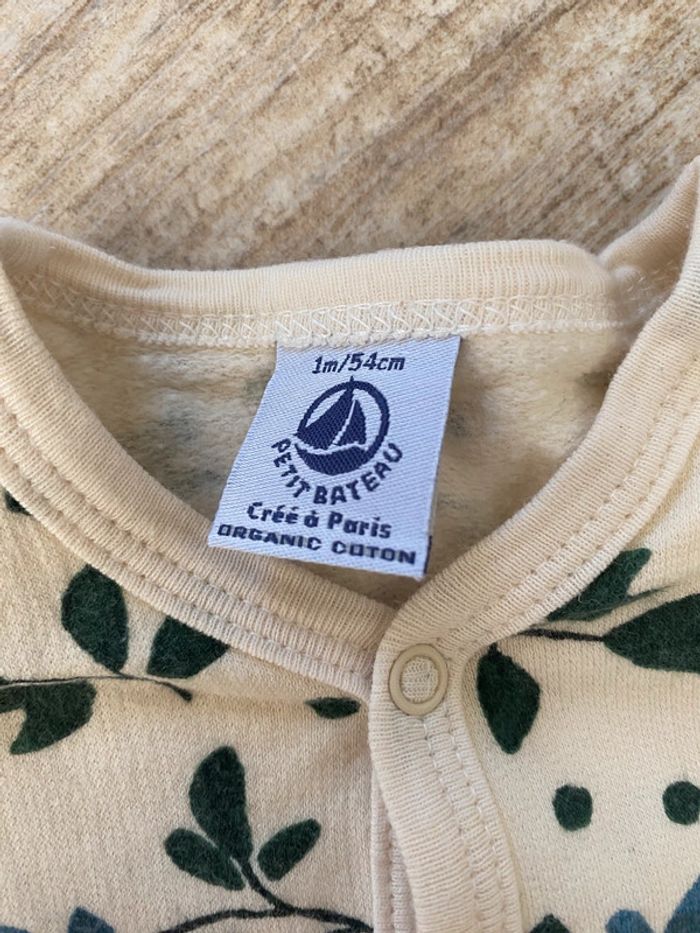Pyjama Petit Bateau 1M-54cm - photo numéro 3
