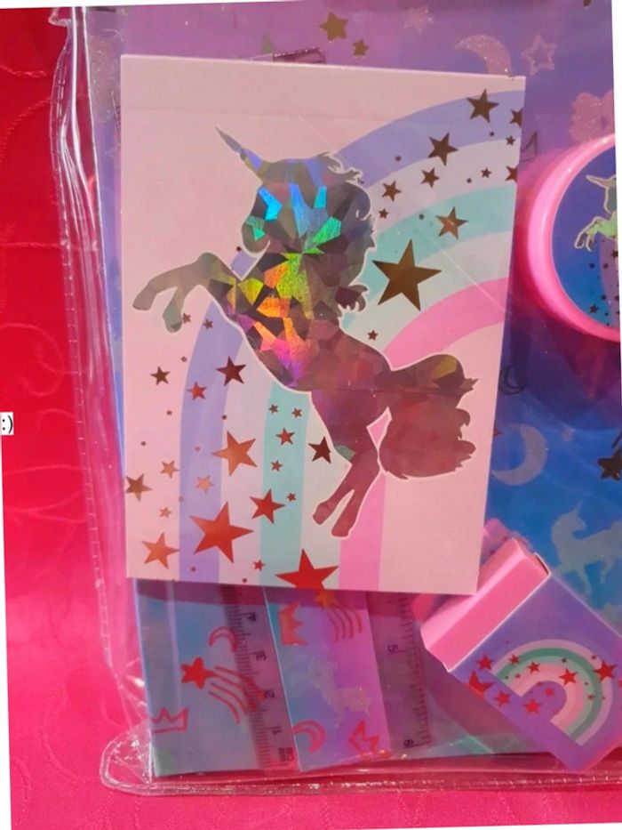 Set écriture licorne - photo numéro 2