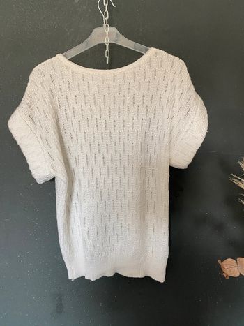 Pull fin maille ajourée 38/40