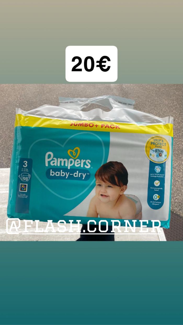 Couches Pampers - photo numéro 4