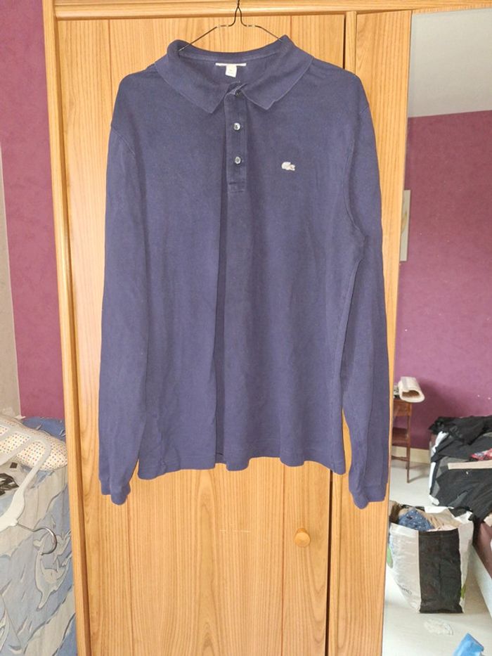 Polo manches longues lacoste