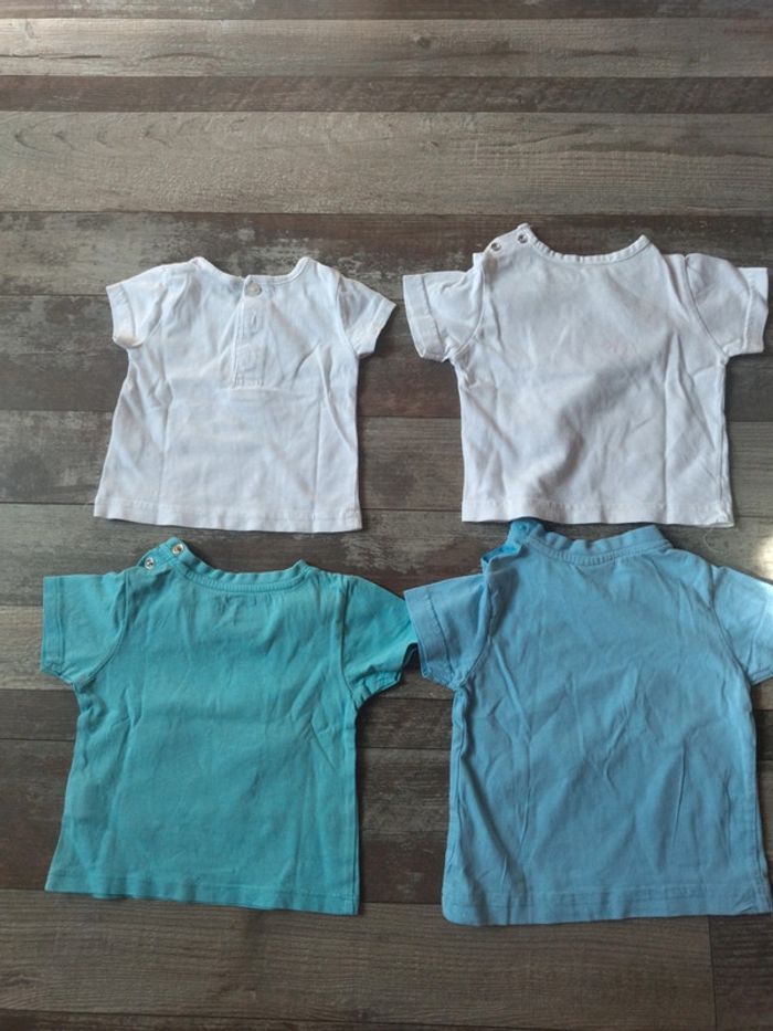 Lot tee shirt garçon 3 mois - photo numéro 6