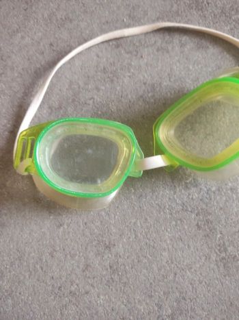 Lunette plongée enfant vert clair