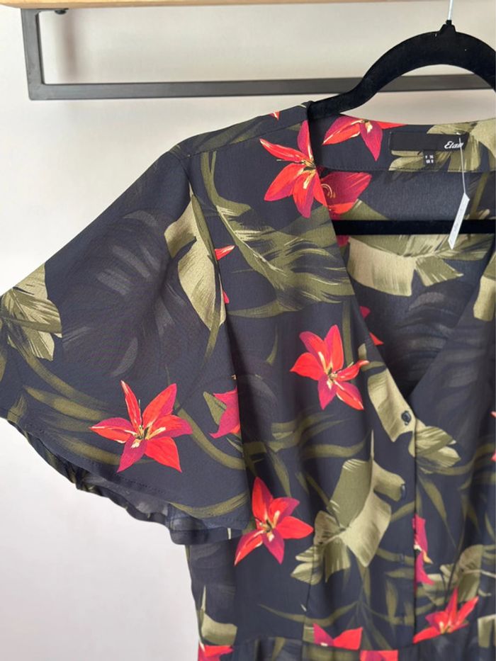 Combinaison imprimé tropical Etam – Taille 36 - photo numéro 5