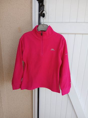Pull polaire filles trepass taille 5/6 ans