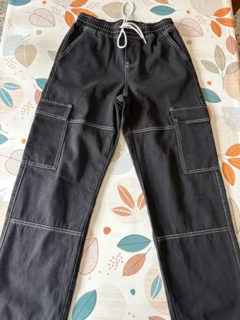 Pantalon large, garçon, 36