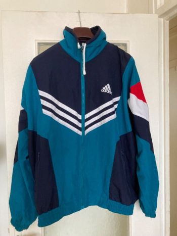 Veste zippée vintage Adidas taille XL