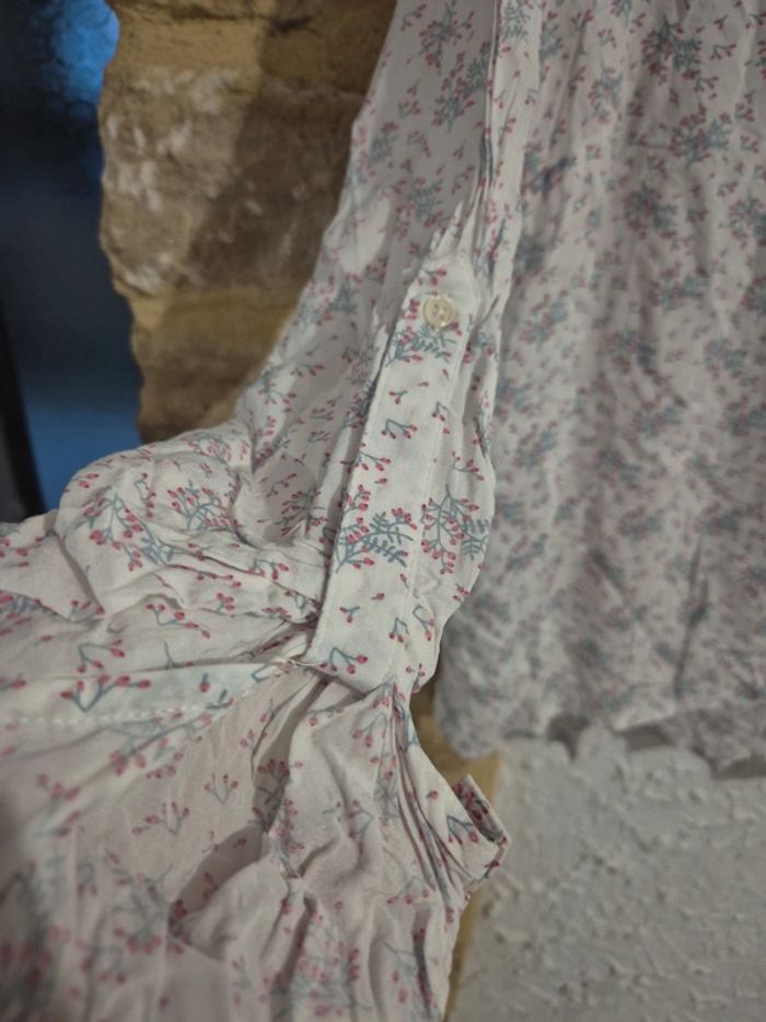 Jolie blouse à fleurs upfashion taille 44 - photo numéro 3