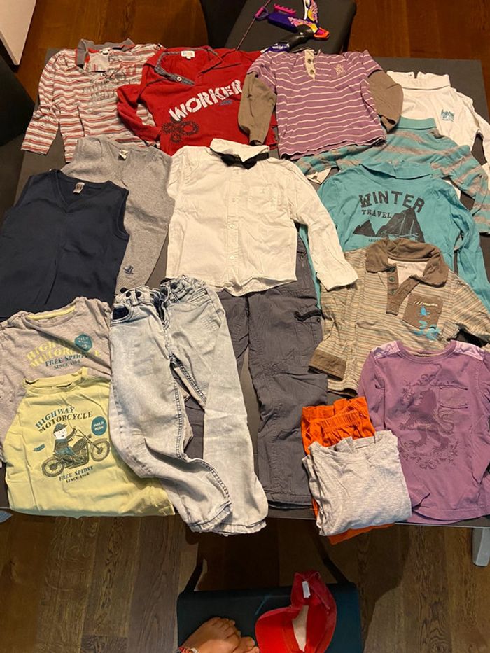 Gros lot vêtements hiver garçon 5 ans