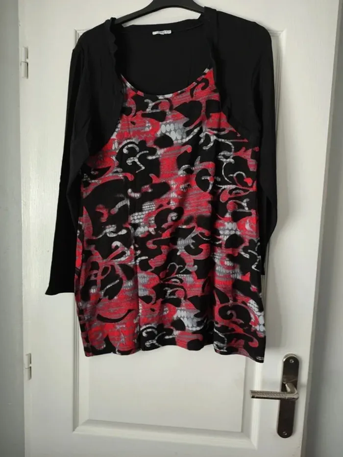 Tunique manches longues taille 48