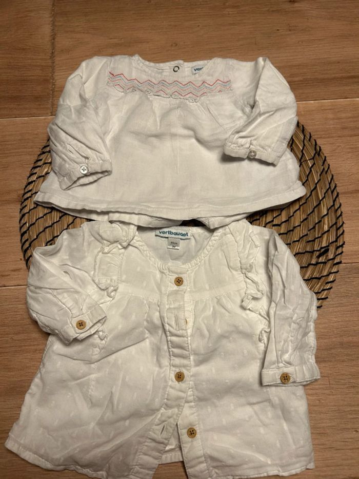 Lot de 2 blouses
