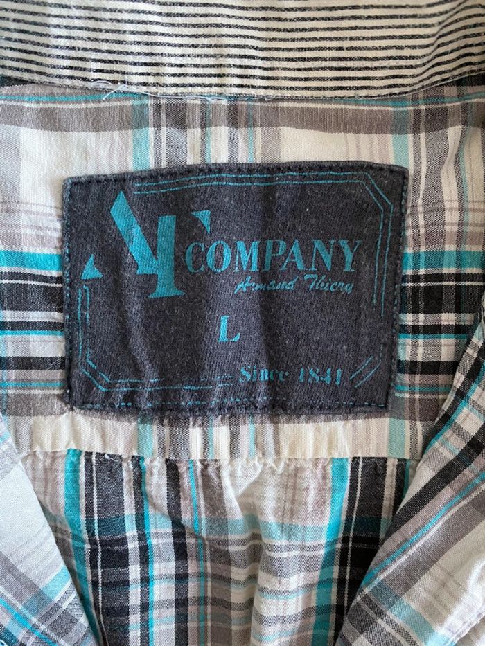 Chemise Armand Thiery manches courtes taille L - photo numéro 2