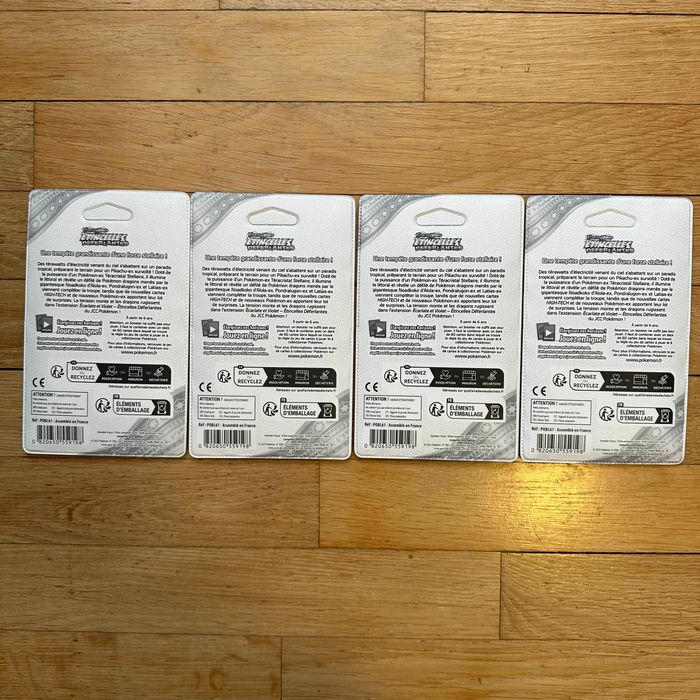 Artset Pokémon Étincelle Déferlantes – 4 blisters scellés FR - photo numéro 2