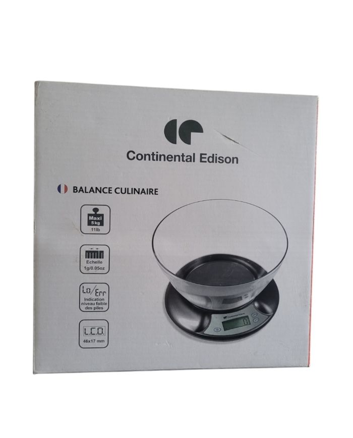 Balance culinaire Continental Edison