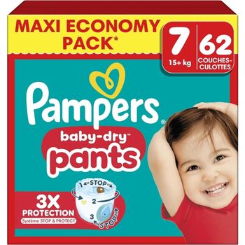 Lot de 62 couche taille 7