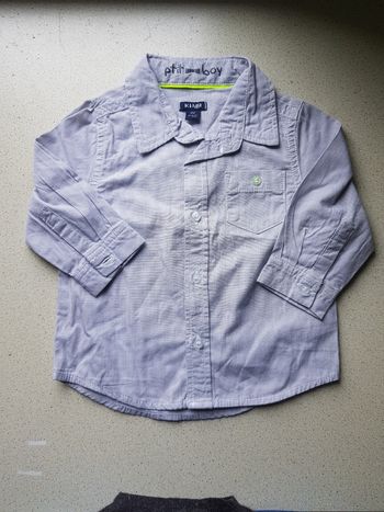 Chemise manches longues - 6 mois