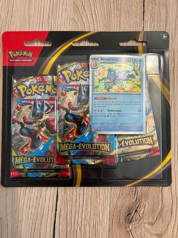 Lot de 2 tripack mega-évolution ME01