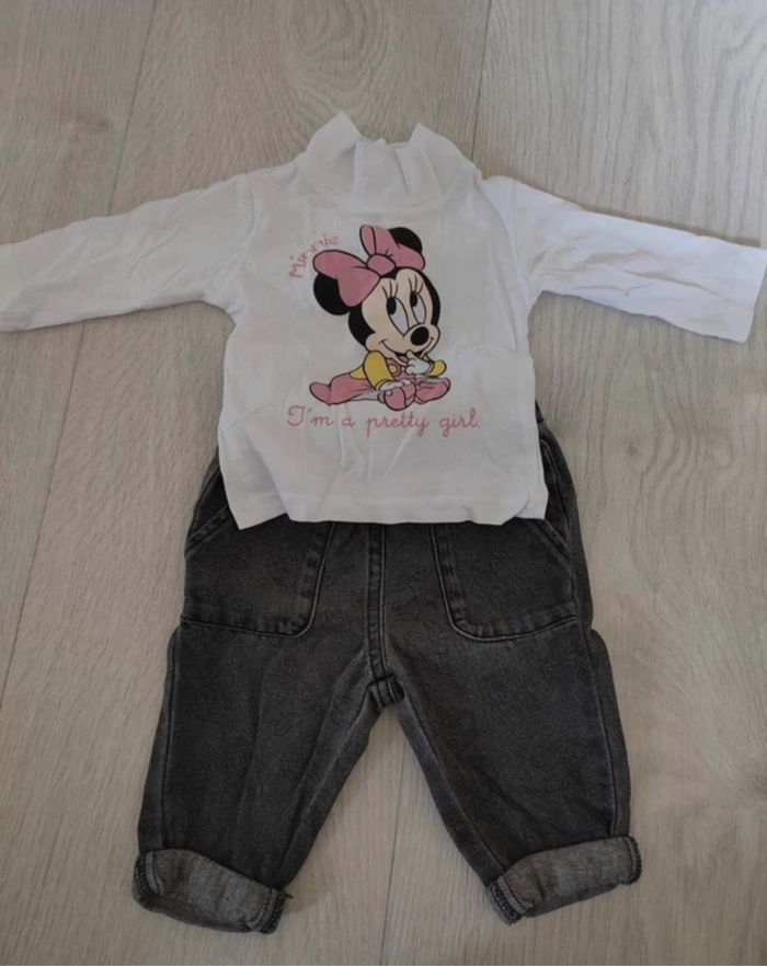 Ensemble manche longue + jean